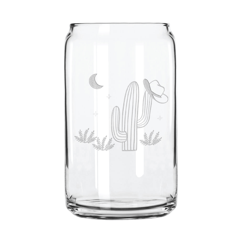 Cactus 16 oz. Can Glass Sets