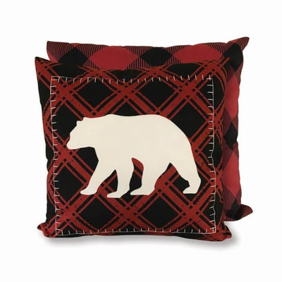 Campfire Lodge Accent Pillow