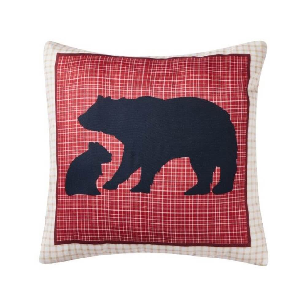 Life Lesson Red Accent Pillow