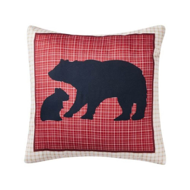 Life Lesson Red Accent Pillow