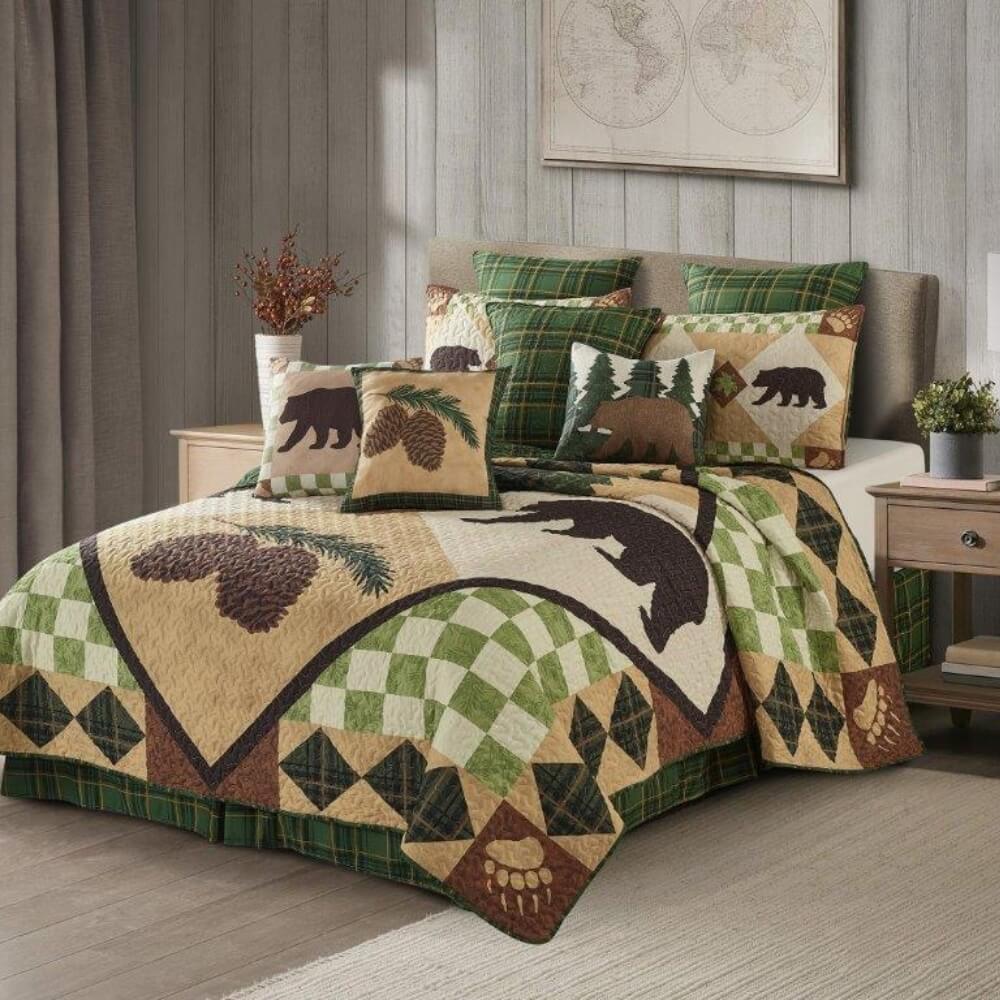 Diamond Lodge Quilt Set