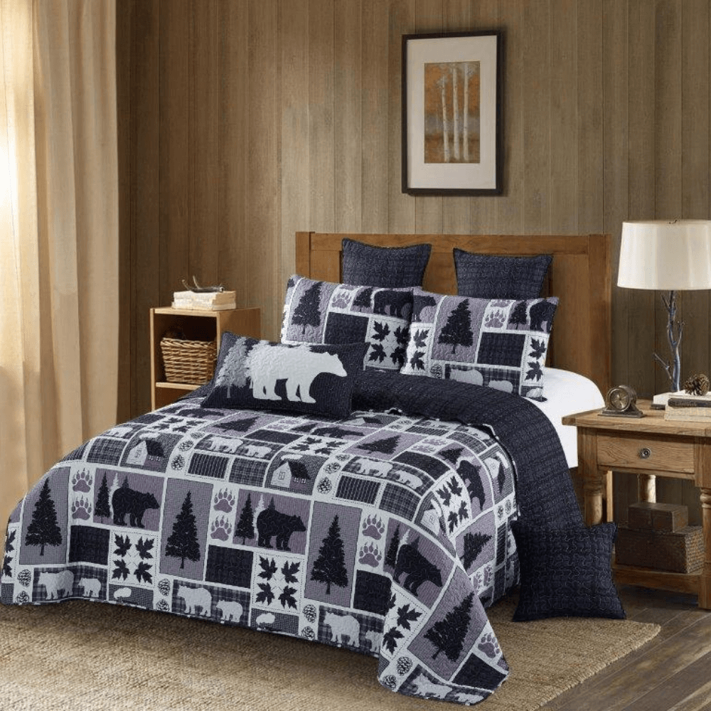 Overnight Forest Quilt Set