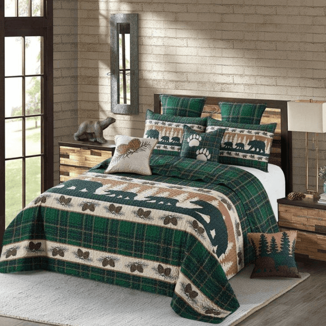 Bear Journey Quilt Set