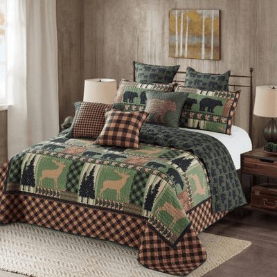 Timberland Holiday Quilt Set