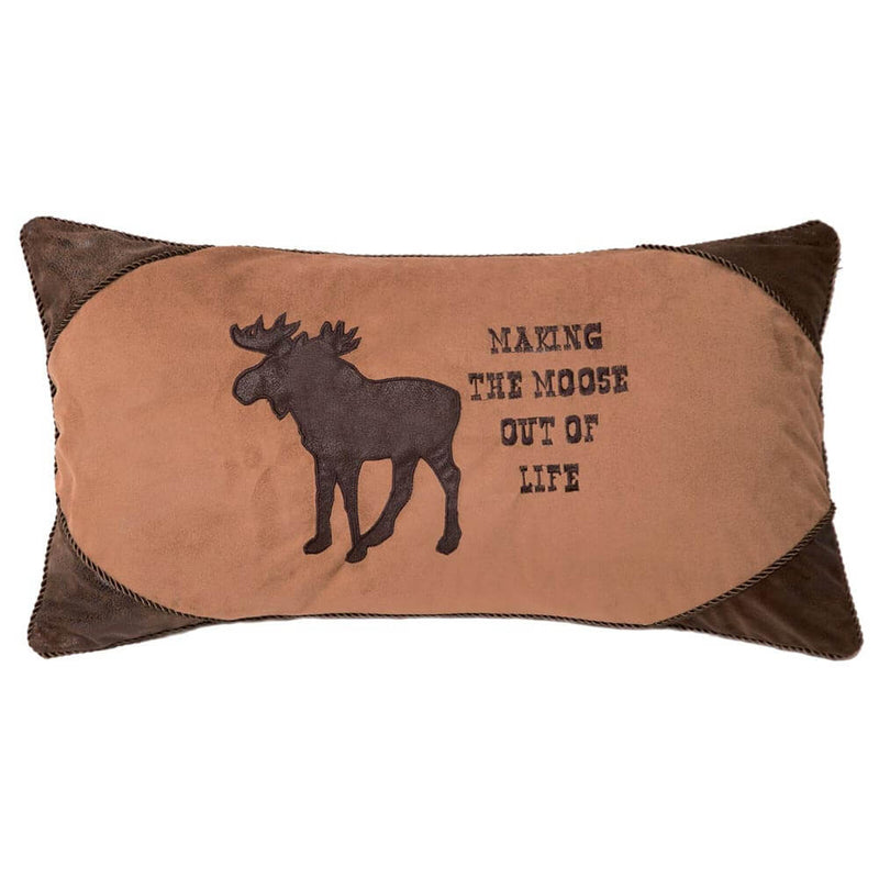Moose Out Of Life Pillow