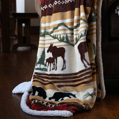 Wilderness Wildlife Ultra Plush Throw