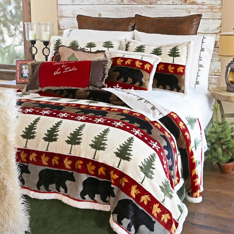 Woodland Trails Bear Bedding Sets