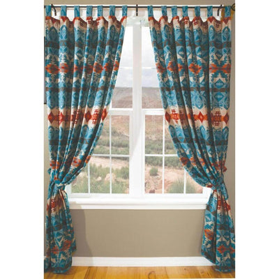 Turquoise Thunder Drape Set