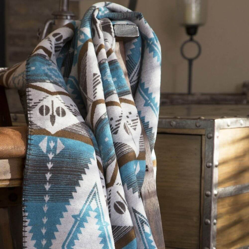 Santa Fe Turquoise Throw