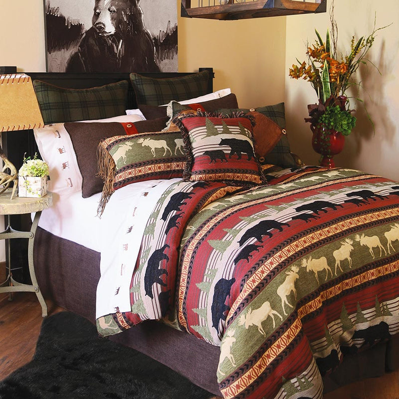 Lodge Moose & Bear Bedding Sets