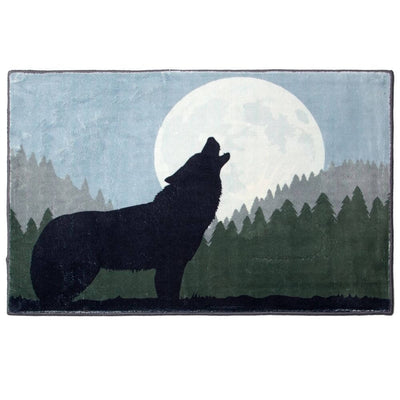 Howl At The Moon Indoor Rug