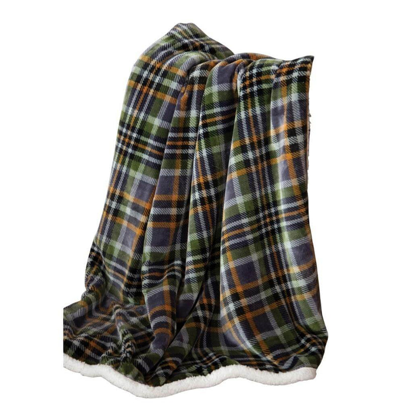 Forest Sun Throw Blanket