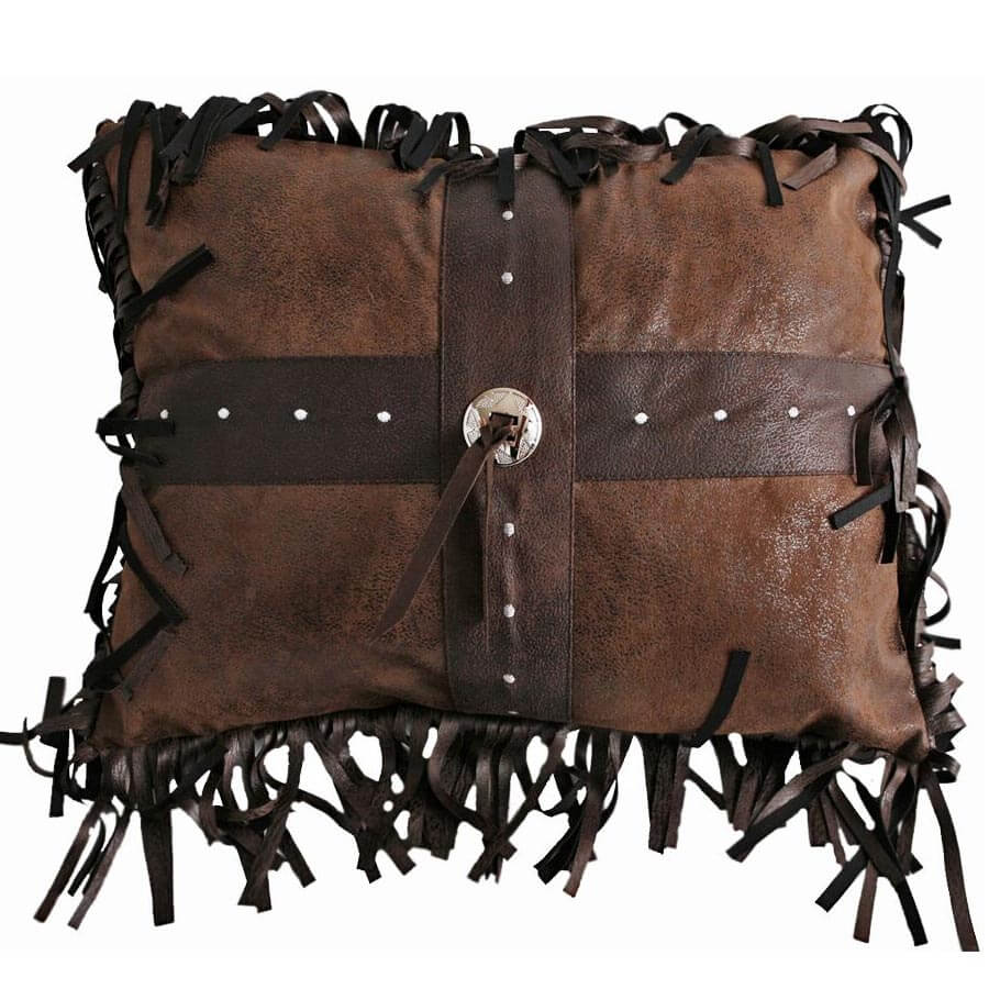 Wyoming Cross Concho Pillow