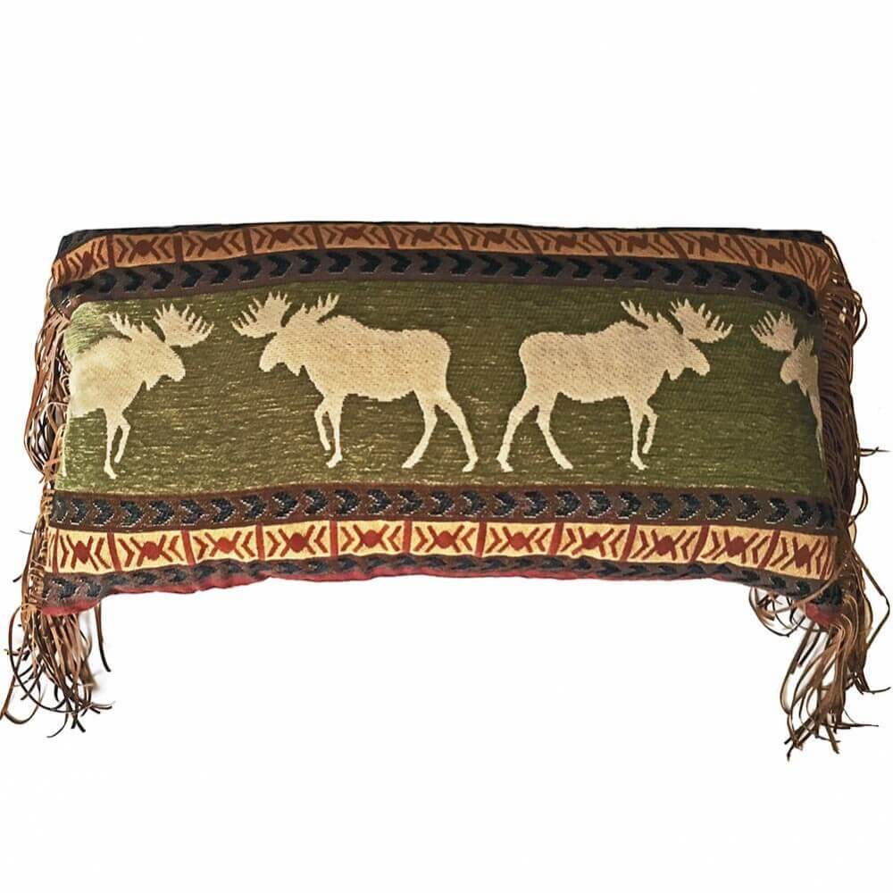 Moose Walk Pillow
