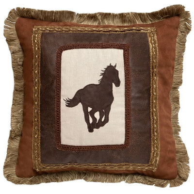 Running Stallion Accent Pillow