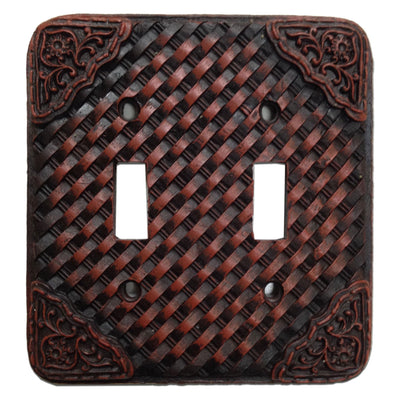 Rustic Weaver Outlet Plates