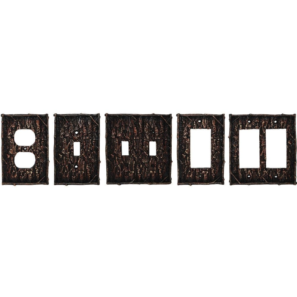 Pine Tree Wall Plates