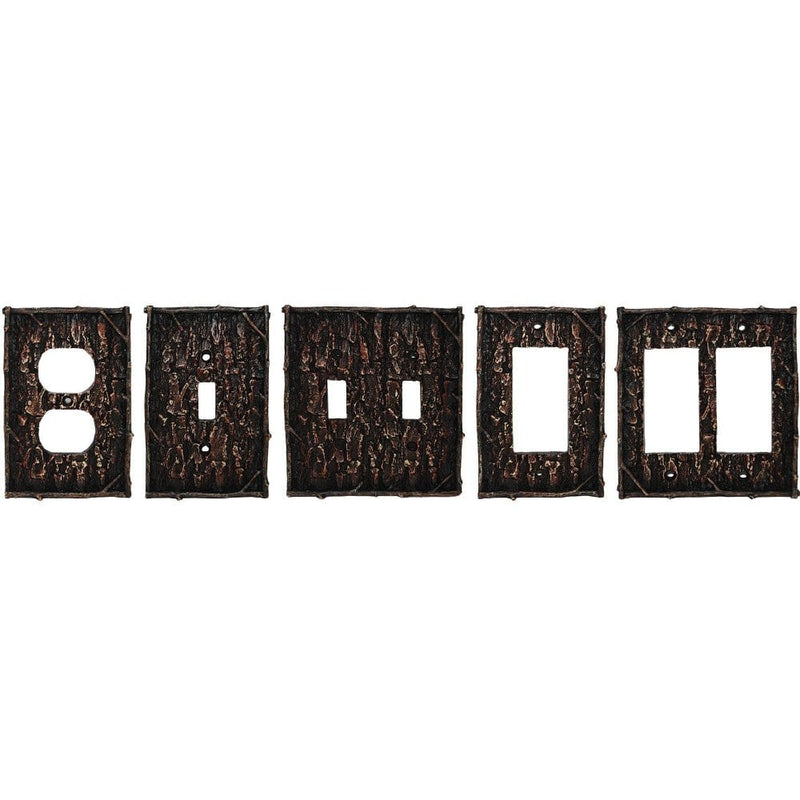 Pine Tree Wall Plates