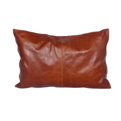Buckskin Leather Lumbar Pillow