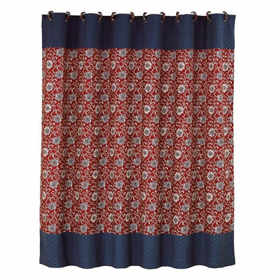 Western Rose Shower Curtain