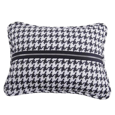 Rustic Chic Hounds Tooth Pillow