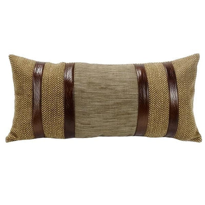 Lodge Elegance Rustic Herringbone Pillow