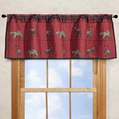 Northwood's Wildlife Quilted Valance