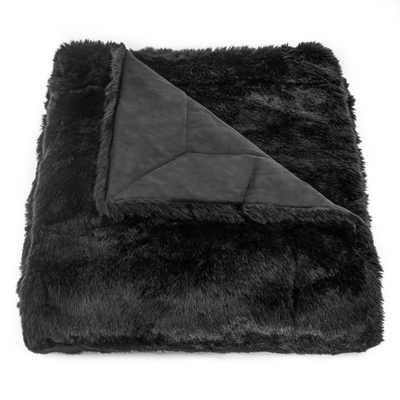 Arctic Black Throw