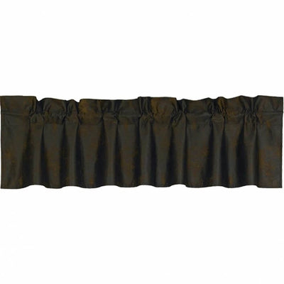 Faux Leather Valance