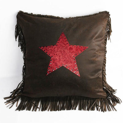 Red Star Pillow