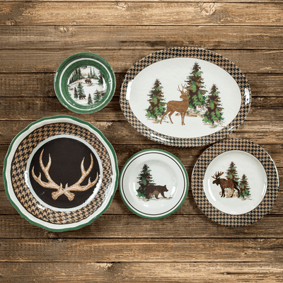Wildlife Forest Medley Dinnerware Set