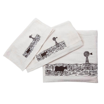 The Ranch Ivory Bath Towel Set