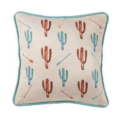 Desert Prism Cactus Pillow