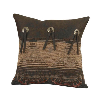 Mountain Explorer Square Pillow