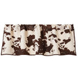 Quilted Cowhide Window Valance