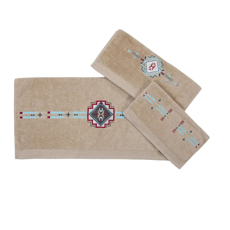 Lost Monuments Natural 3 PC Towel Set