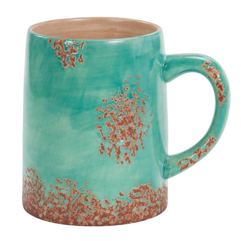 Turquoise Blush Mug Set