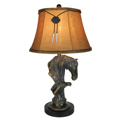 Mare & Foal Table Lamp