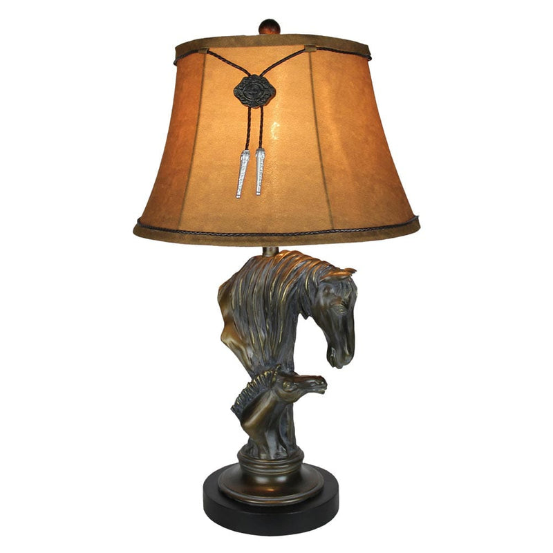 Mare & Foal Table Lamp