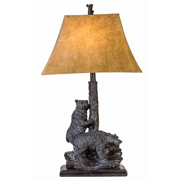 Cabin Place Just Bears Table Lamp