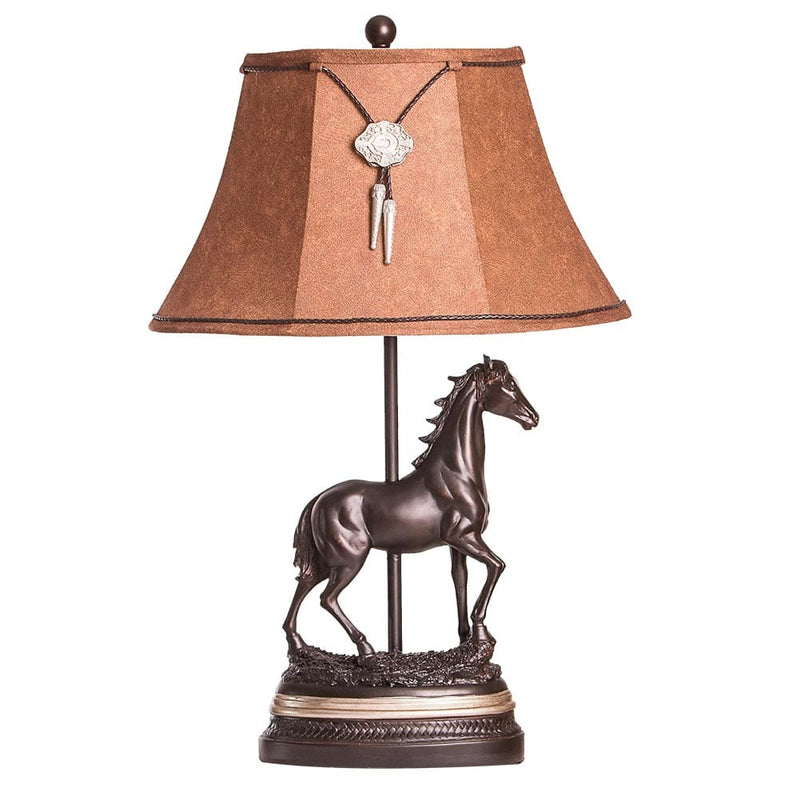 Western Horse Table Lamp