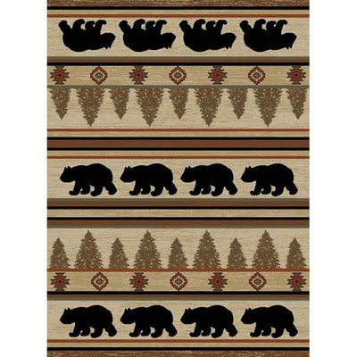 Appalachian Bears Rug