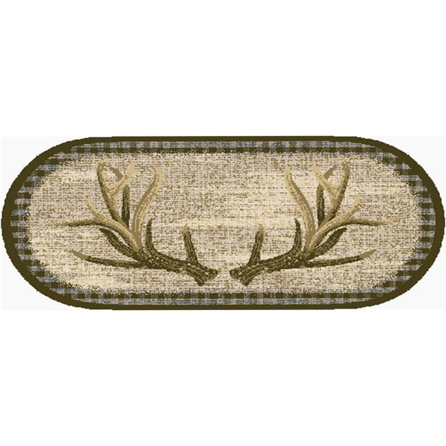 Twisted Rack Oval Rug