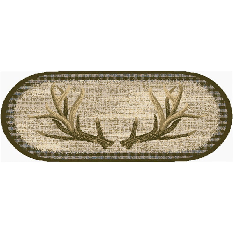 Twisted Rack Oval Rug