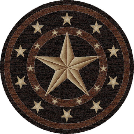 Western Pride Round Rug
