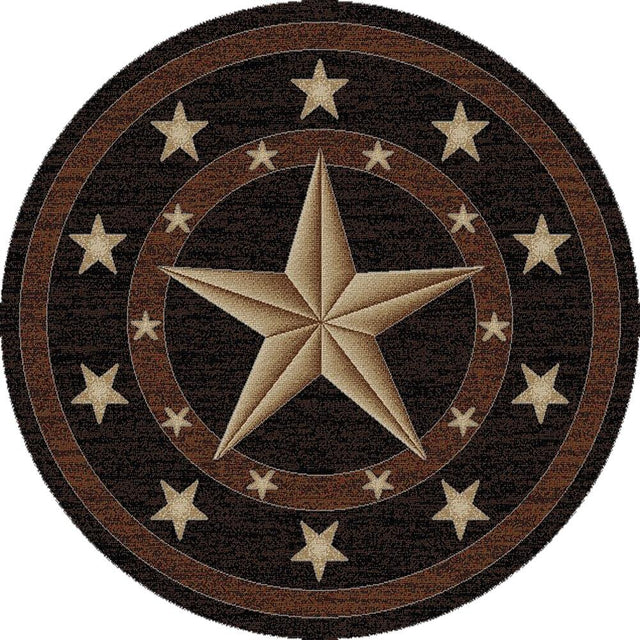 Western Pride Round Rug