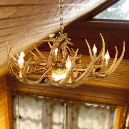 Handcrafted Rustic Cabin Lamps & Lighting | Cabin Place – The Cabin Place