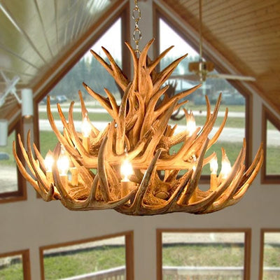 Antler Art and Design: Antler lamps, tables, chandeliers in