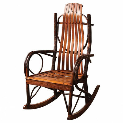 Jumbo Amish Hickory Rocking Chair