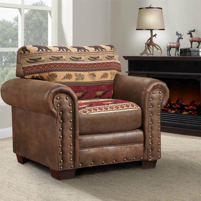 Mountain Moose Lodge Armchair